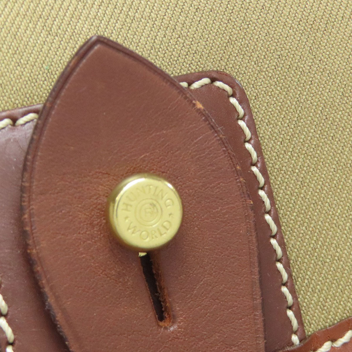 HUNTING WORLD logo Backpack Â· Daypack Canvas Ladies [Used]