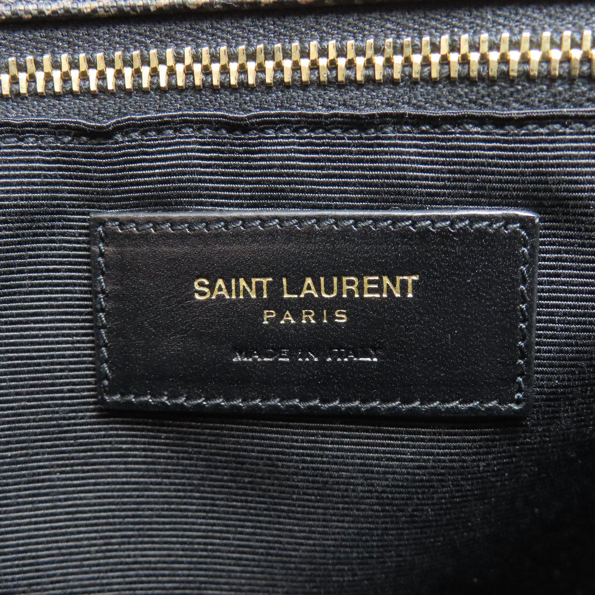 SAINT LAURENT logo Shoulder Bag PVC Ladies [Used]