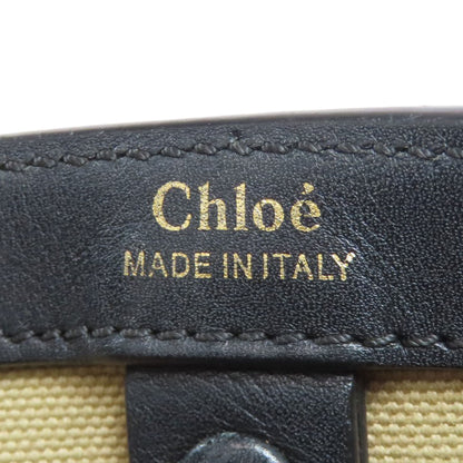 CHLOE logo Shoulder Bag Leather Ladies [Used]