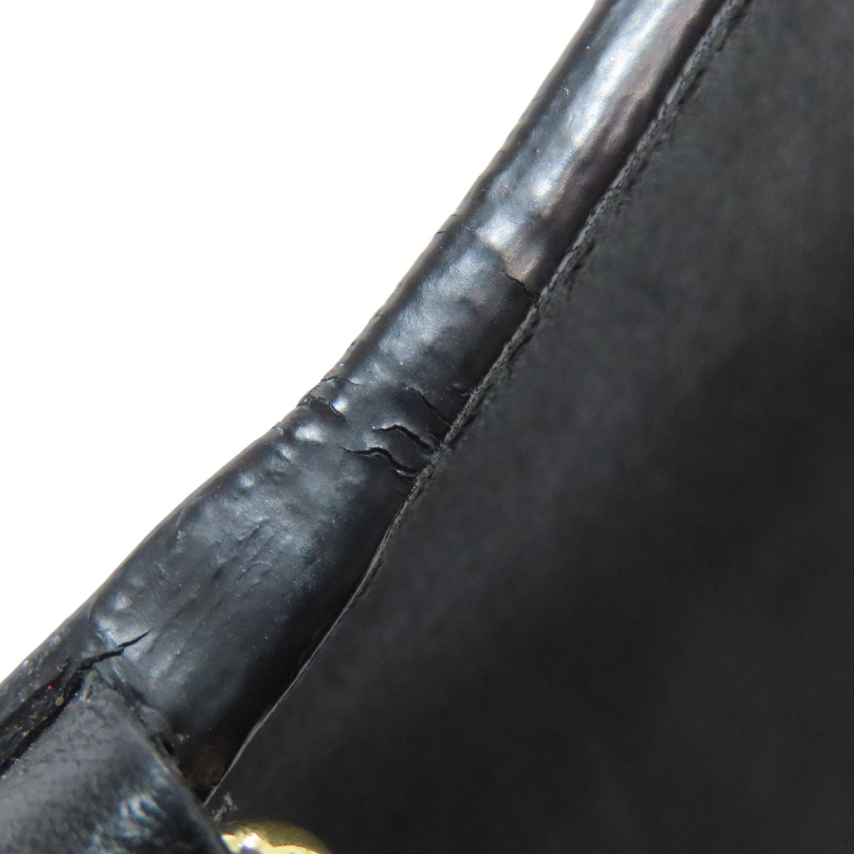 CHLOE logo Shoulder Bag Leather Ladies [Used]