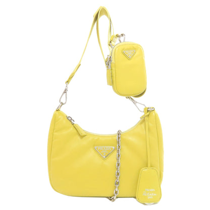 PRADA Logo Hardware Shoulder Bag Calf Ladies [Used]