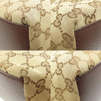 GUCCI 131230 GG Shelly line Handbag Canvas Ladies [Used]