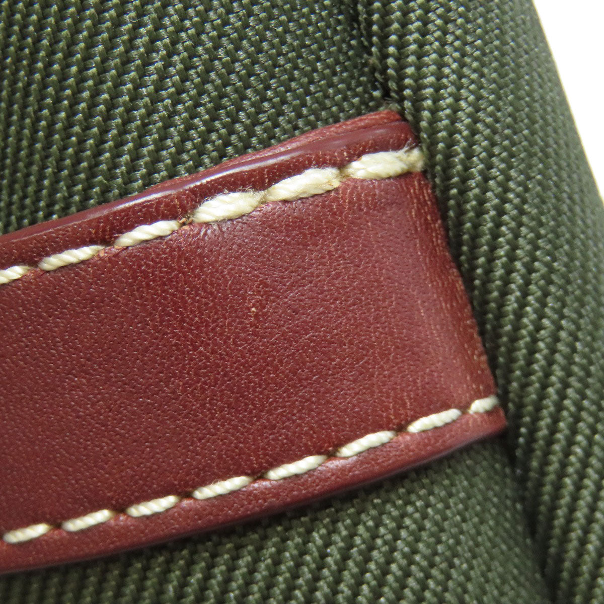 HUNTING WORLD logo Shoulder Bag Canvas CalfLadies [Used]