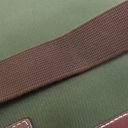 HUNTING WORLD logo Shoulder Bag Canvas CalfLadies [Used]