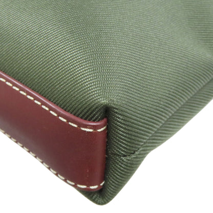 HUNTING WORLD logo Shoulder Bag Canvas CalfLadies [Used]