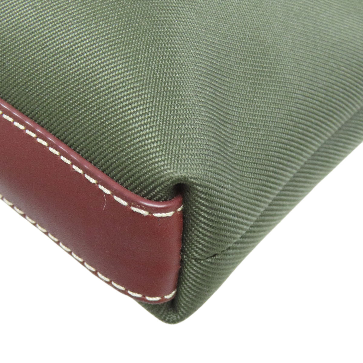 HUNTING WORLD logo Shoulder Bag Canvas CalfLadies [Used]