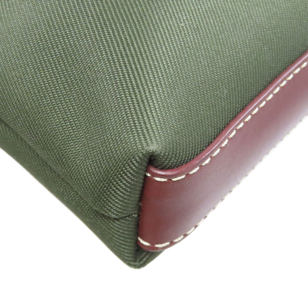 HUNTING WORLD logo Shoulder Bag Canvas CalfLadies [Used]