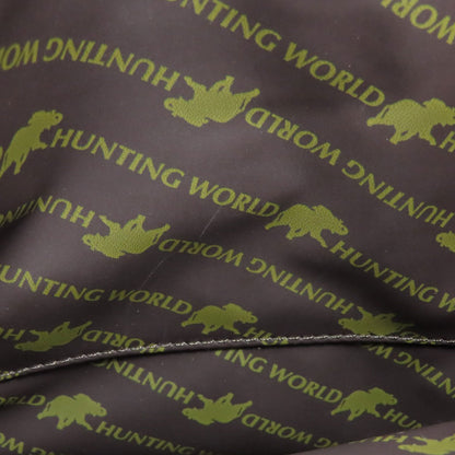 HUNTING WORLD logo Shoulder Bag Canvas CalfLadies [Used]