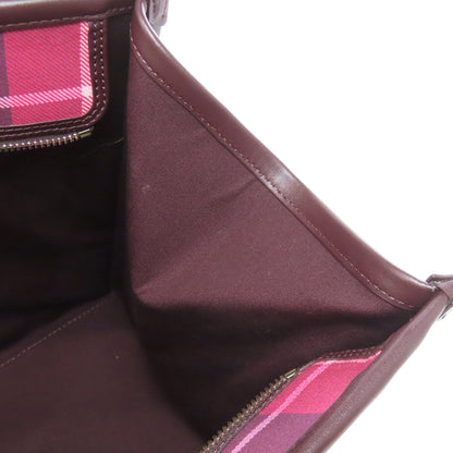 kate spade Checkpattern Tote Bag Canvas Ladies [Used]