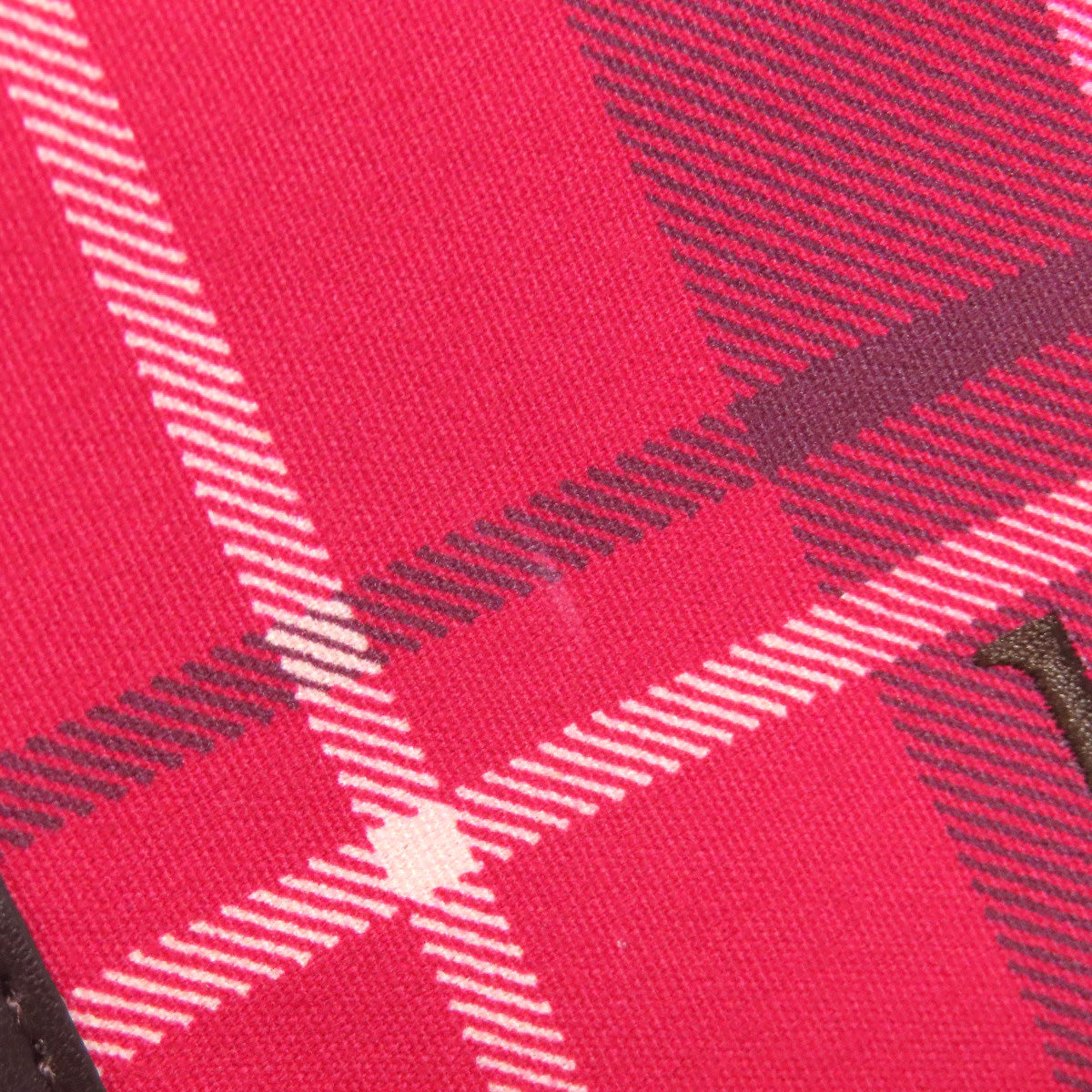 kate spade Checkpattern Tote Bag Canvas Ladies [Used]