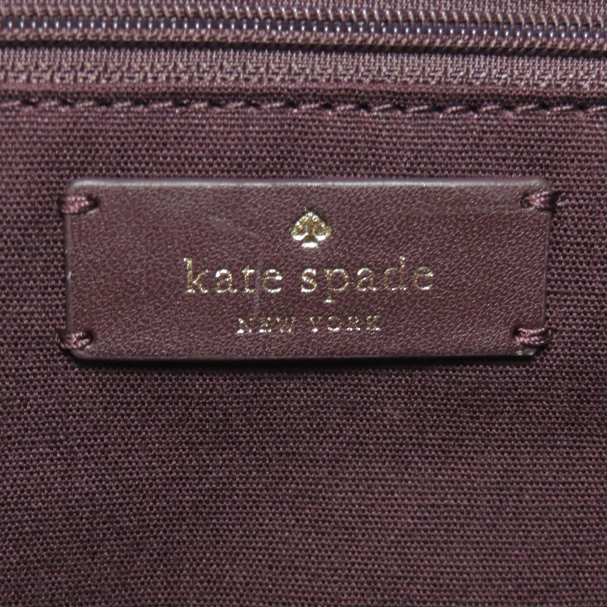 kate spade Checkpattern Tote Bag Canvas Ladies [Used]