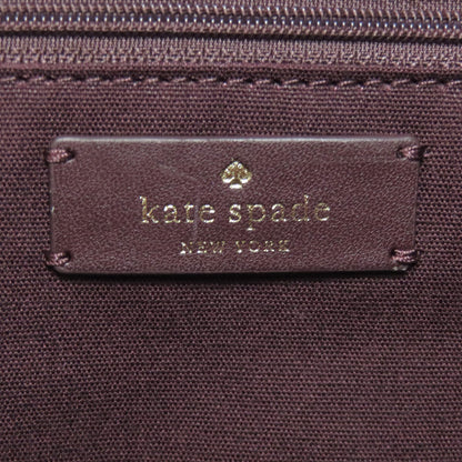 kate spade Checkpattern Tote Bag Canvas Ladies [Used]
