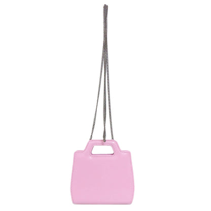 Salvatore Ferragamo Mini Chain Bag 2WAY Shoulder Bag Leather Ladies [Used]