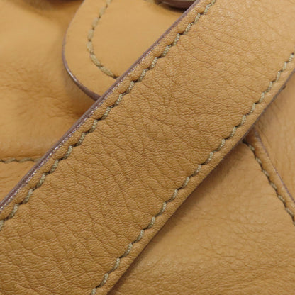 TODS logo Shoulder Bag Leather Ladies [Used]