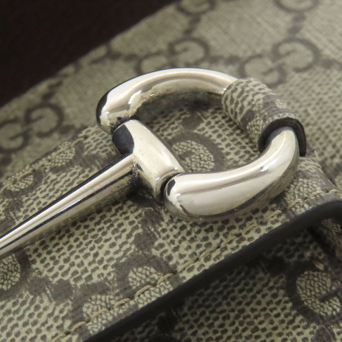 GUCCI 774209 Horsebit 2WAY Handbag PVC Ladies [Used]