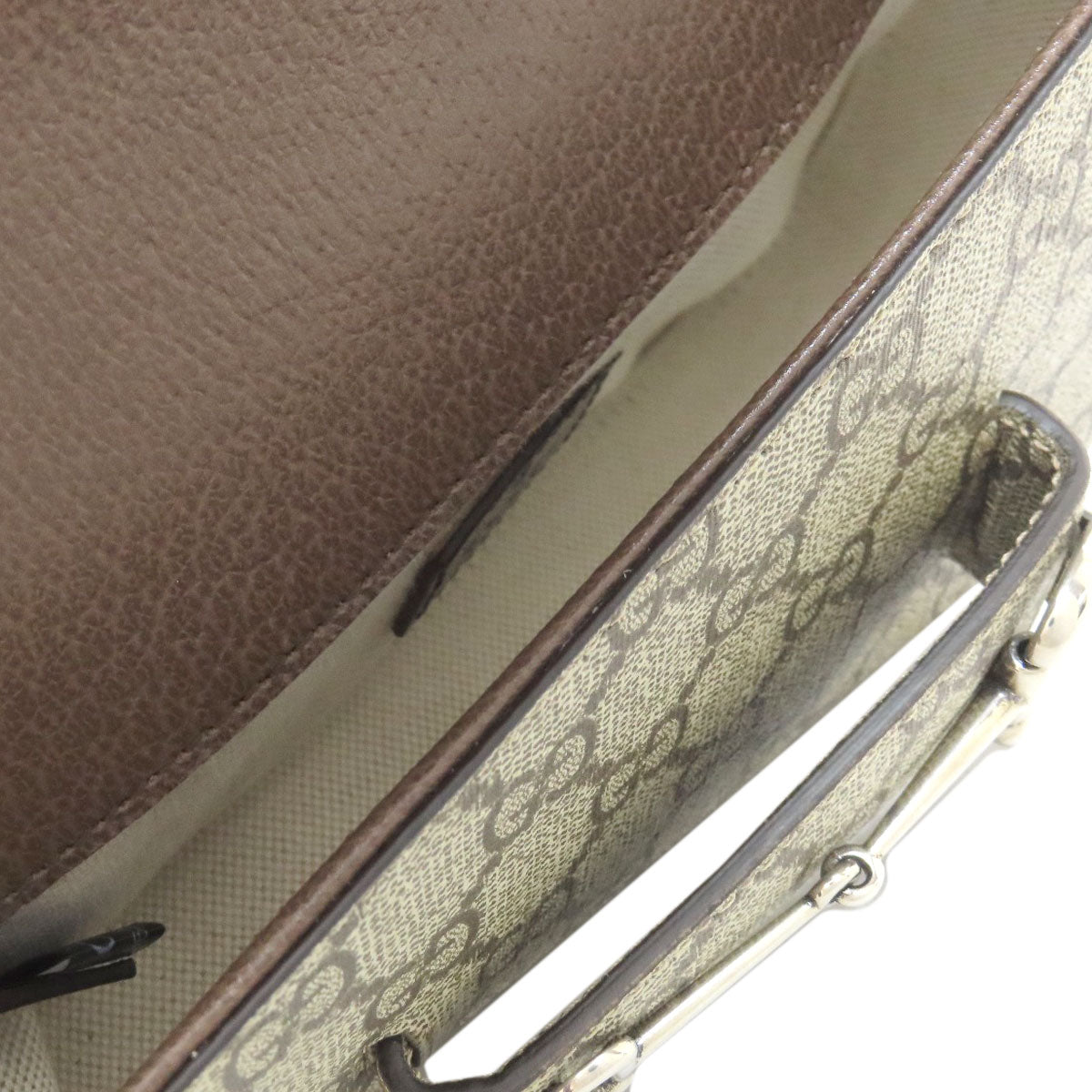 GUCCI 774209 Horsebit 2WAY Handbag PVC Ladies [Used]