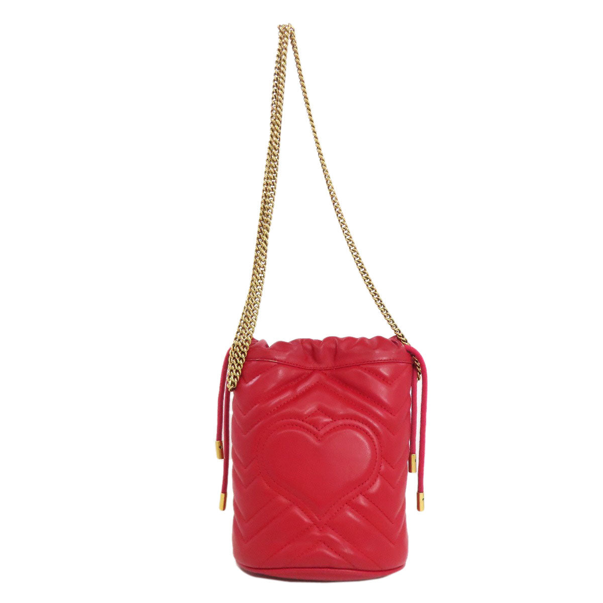 GUCCI 575163 GG Marmont ChainShoulder Shoulder Bag Calf Ladies [Used]