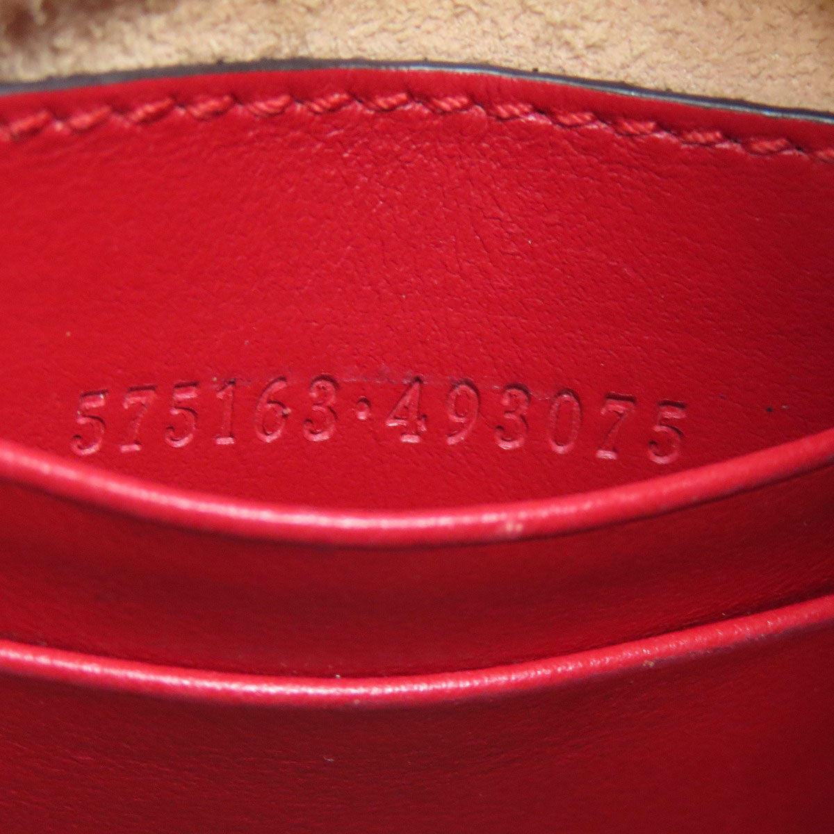 GUCCI 575163 GG Marmont ChainShoulder Shoulder Bag Calf Ladies [Used]