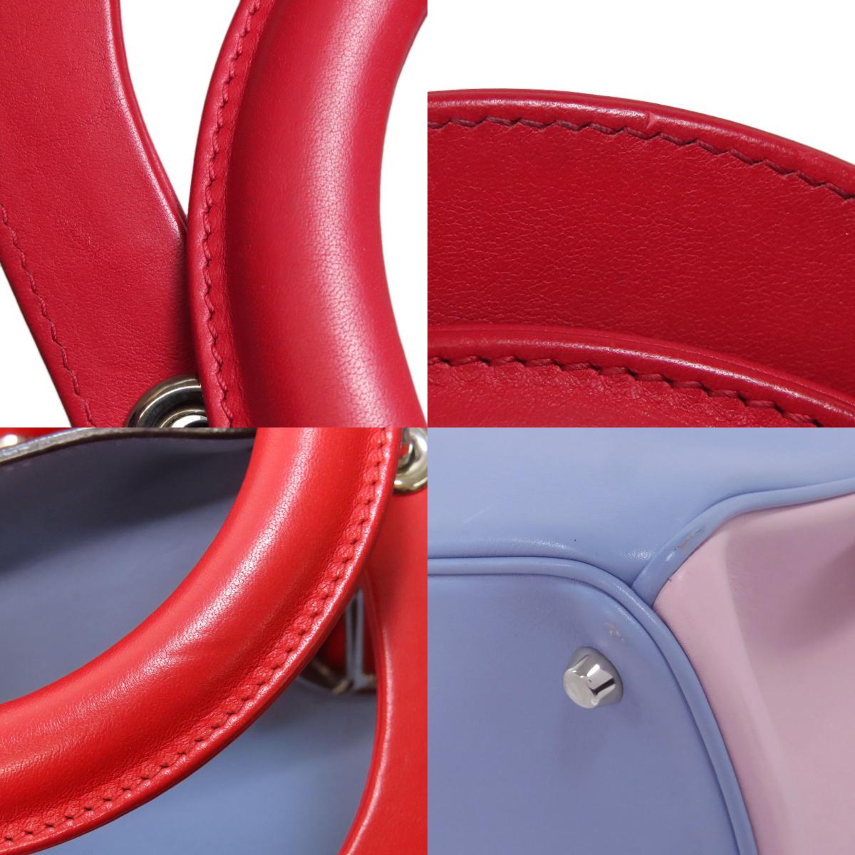 CHRISTIAN DIOR 2WAY Tote Bag Calf Ladies [Used]