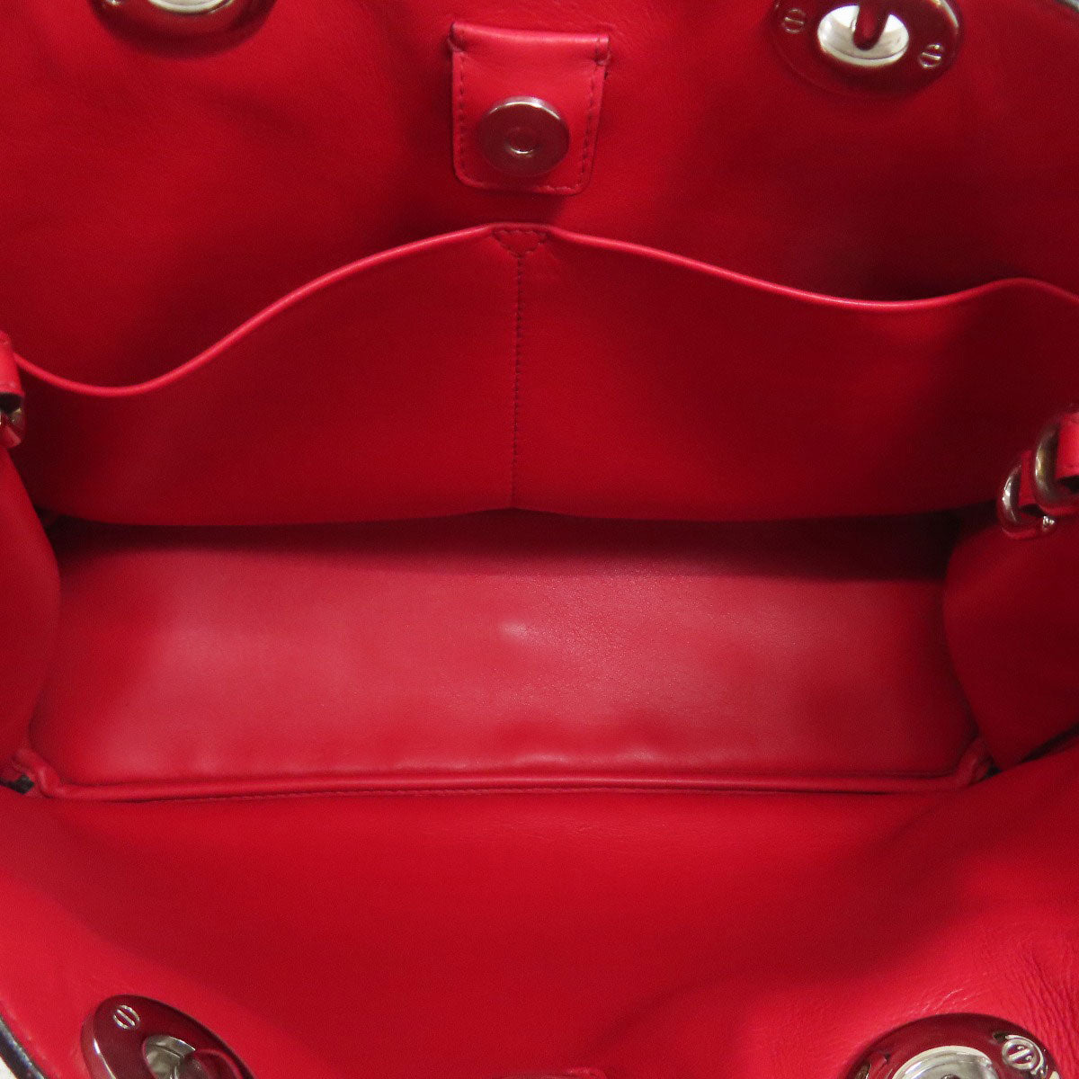 CHRISTIAN DIOR 2WAY Tote Bag Calf Ladies [Used]