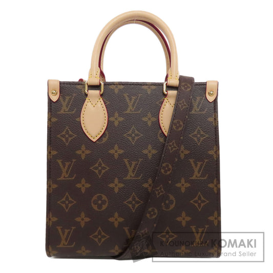 LOUIS VUITTON M46265 Sac PlatBB Handbag Monogram canvas Ladies [Used]
