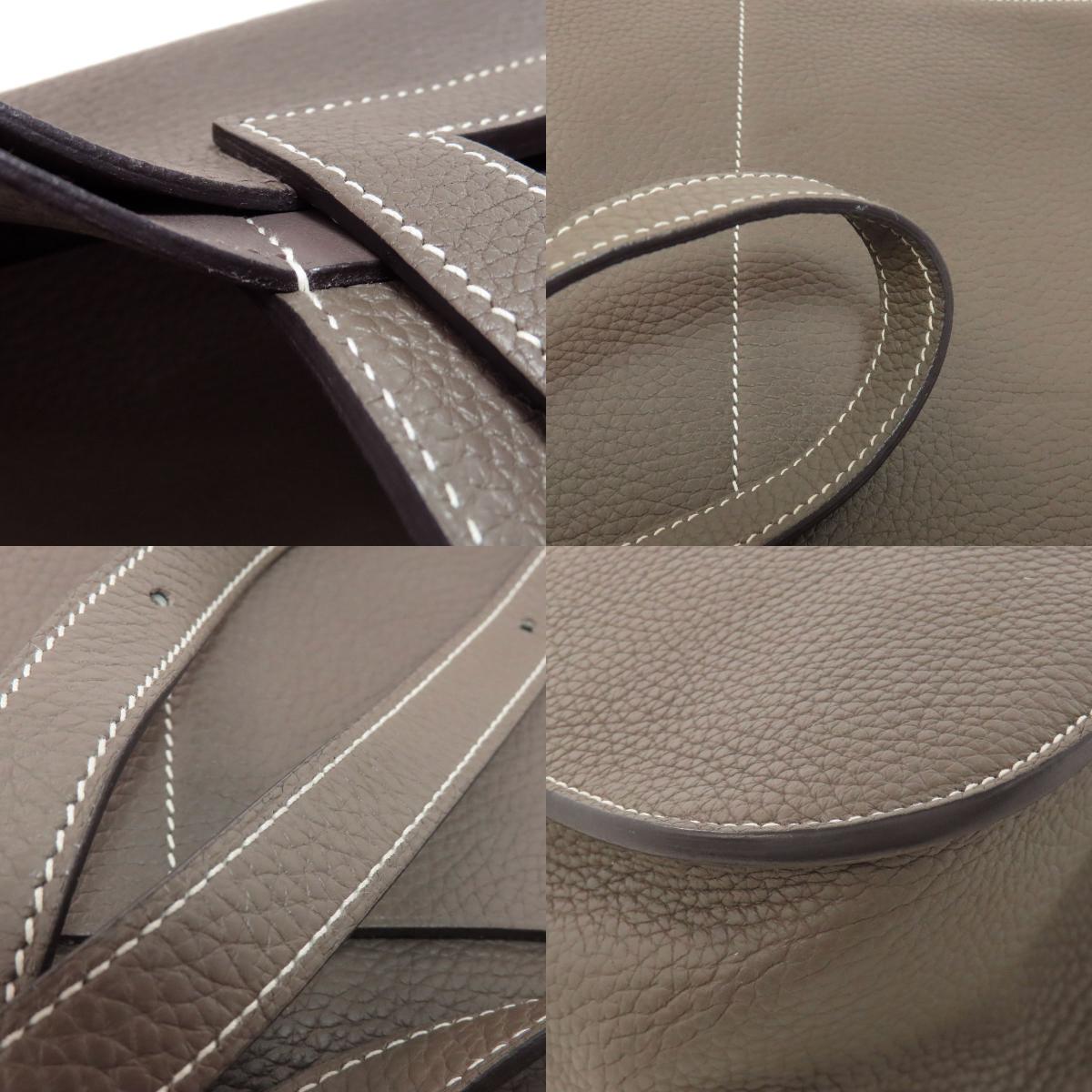 HERMES Arzan 31 SilverHardware Handbag Taurillon Clemence Ladies [Used]