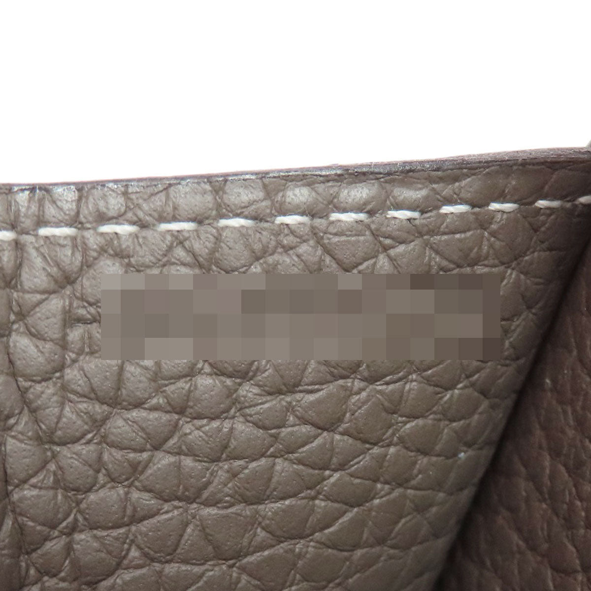 HERMES Arzan 31 SilverHardware Handbag Taurillon Clemence Ladies [Used]