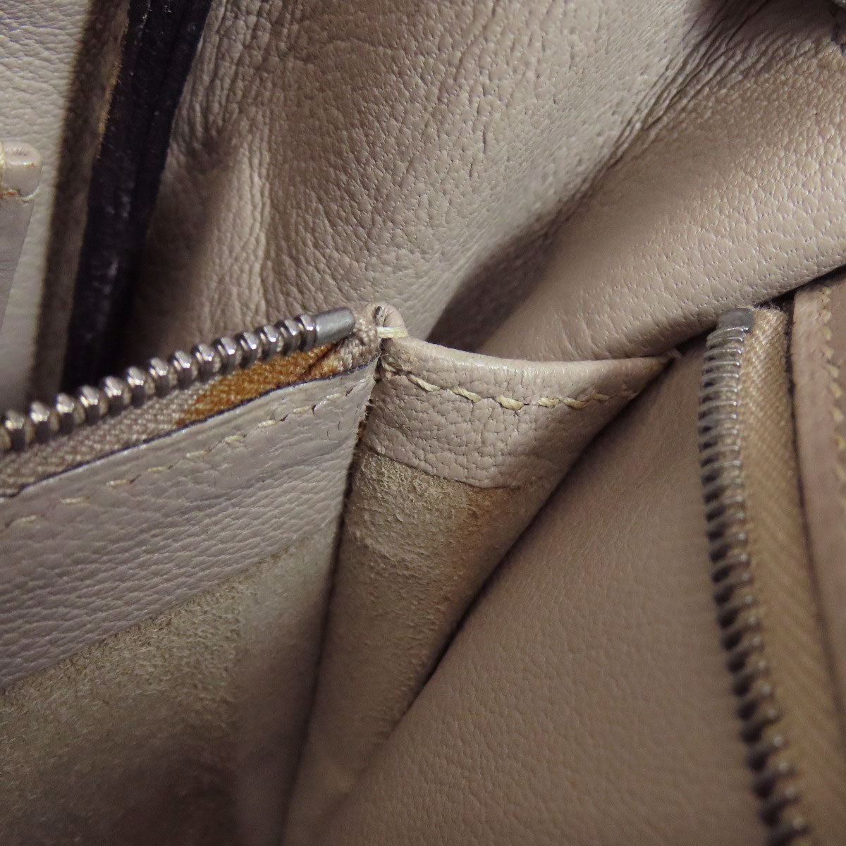 HERMES Kelly 32 Tricolor Inner Stitch SilverHardware Handbag Taurillon Clemence Ladies [Used]