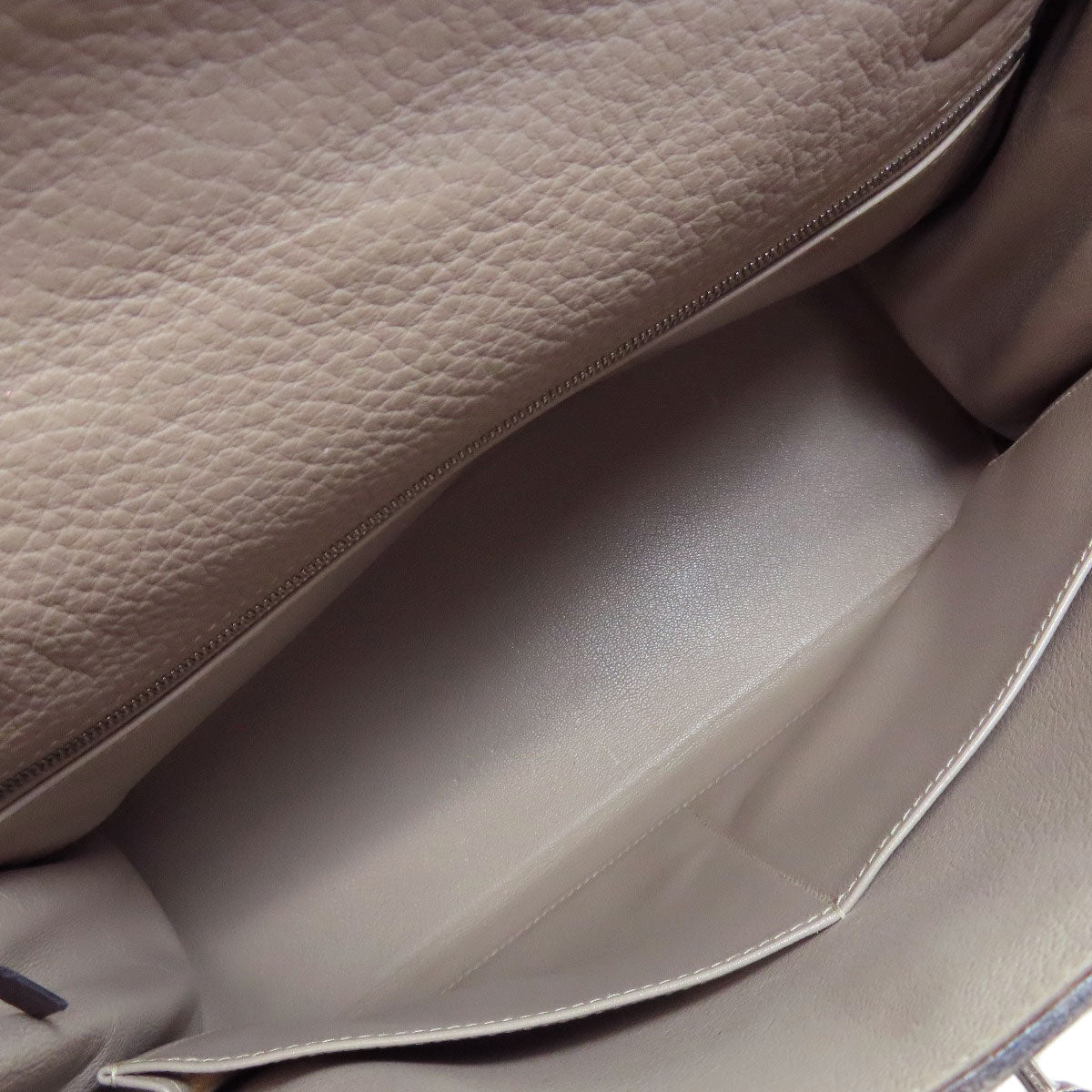 HERMES Kelly 32 Tricolor Inner Stitch SilverHardware Handbag Taurillon Clemence Ladies [Used]
