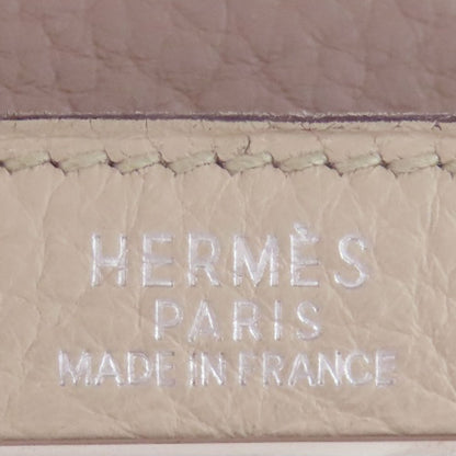 HERMES Kelly 32 Tricolor Inner Stitch SilverHardware Handbag Taurillon Clemence Ladies [Used]