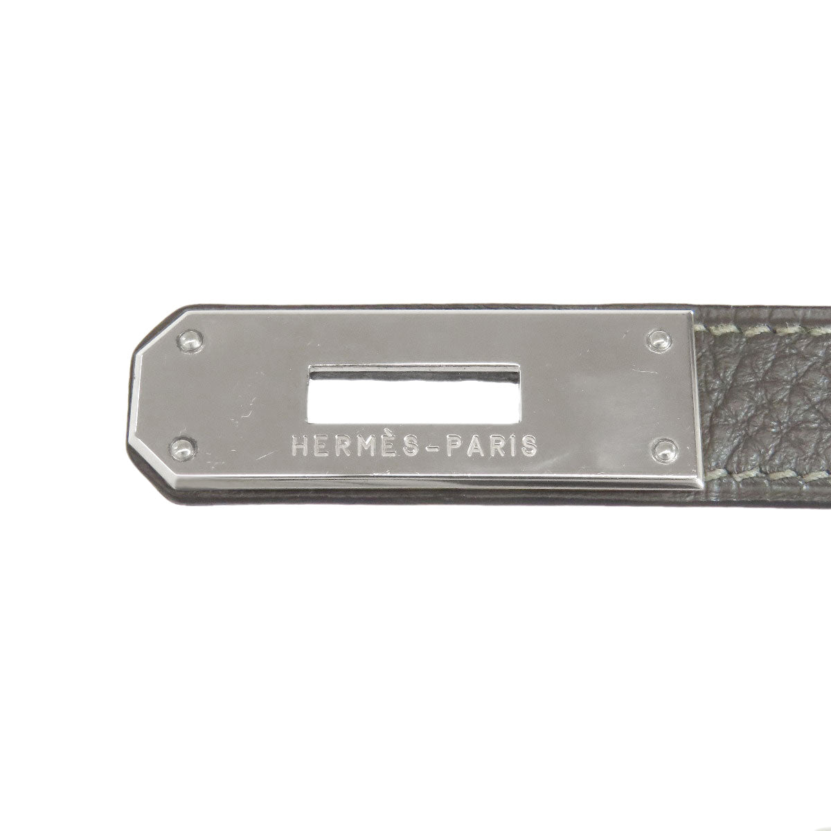 HERMES Kelly 32 Tricolor Inner Stitch SilverHardware Handbag Taurillon Clemence Ladies [Used]