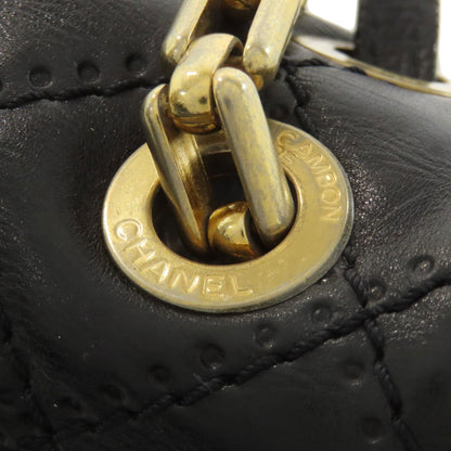 CHANEL Matelasse 2WAY GoldHardware Handbag Calf Ladies [Used]