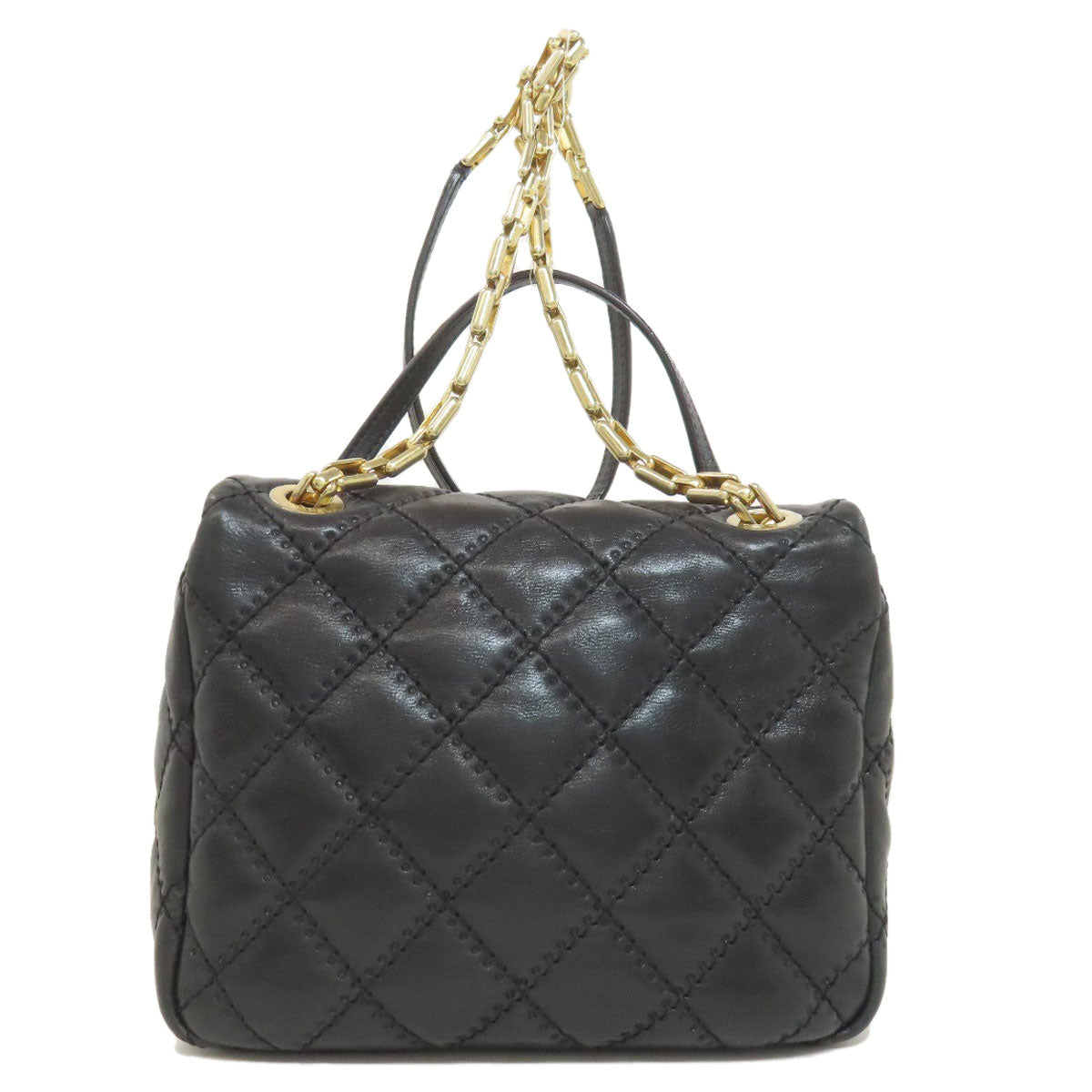 CHANEL Matelasse 2WAY GoldHardware Handbag Calf Ladies [Used]