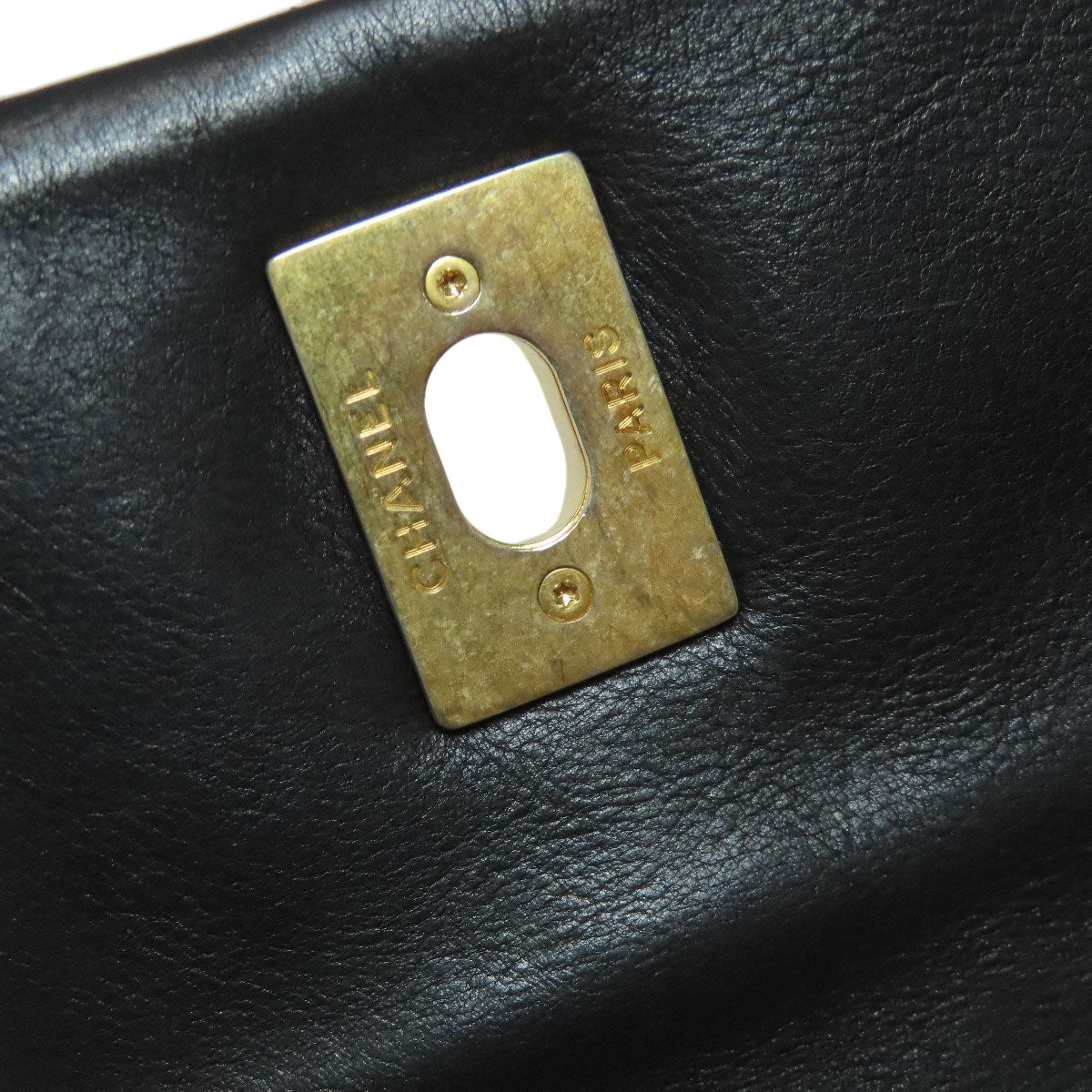 CHANEL Matelasse 2WAY GoldHardware Handbag Calf Ladies [Used]