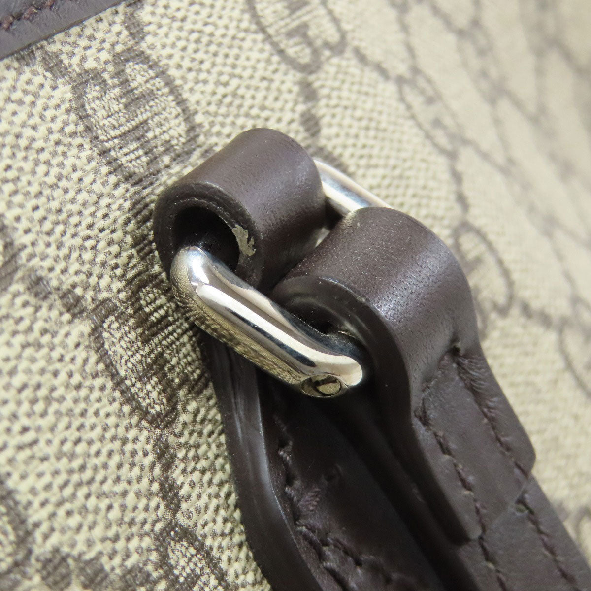 GUCCI 406408 GG Supreme Tote Bag PVC Ladies [Used]