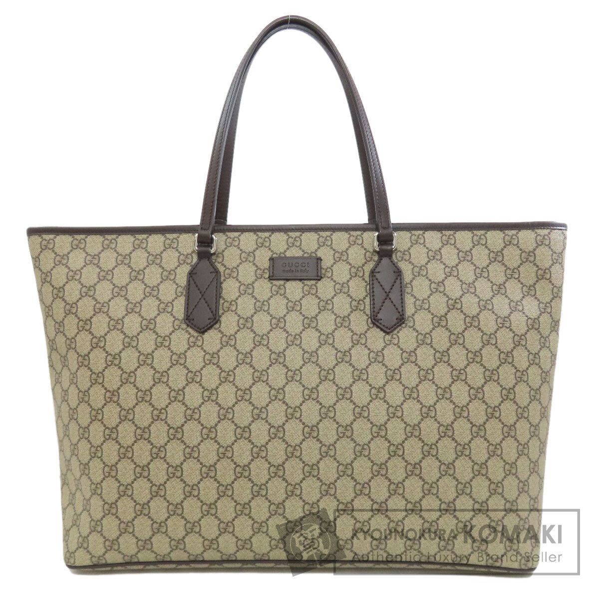 GUCCI 406408 GG Supreme Tote Bag PVC Ladies [Used]