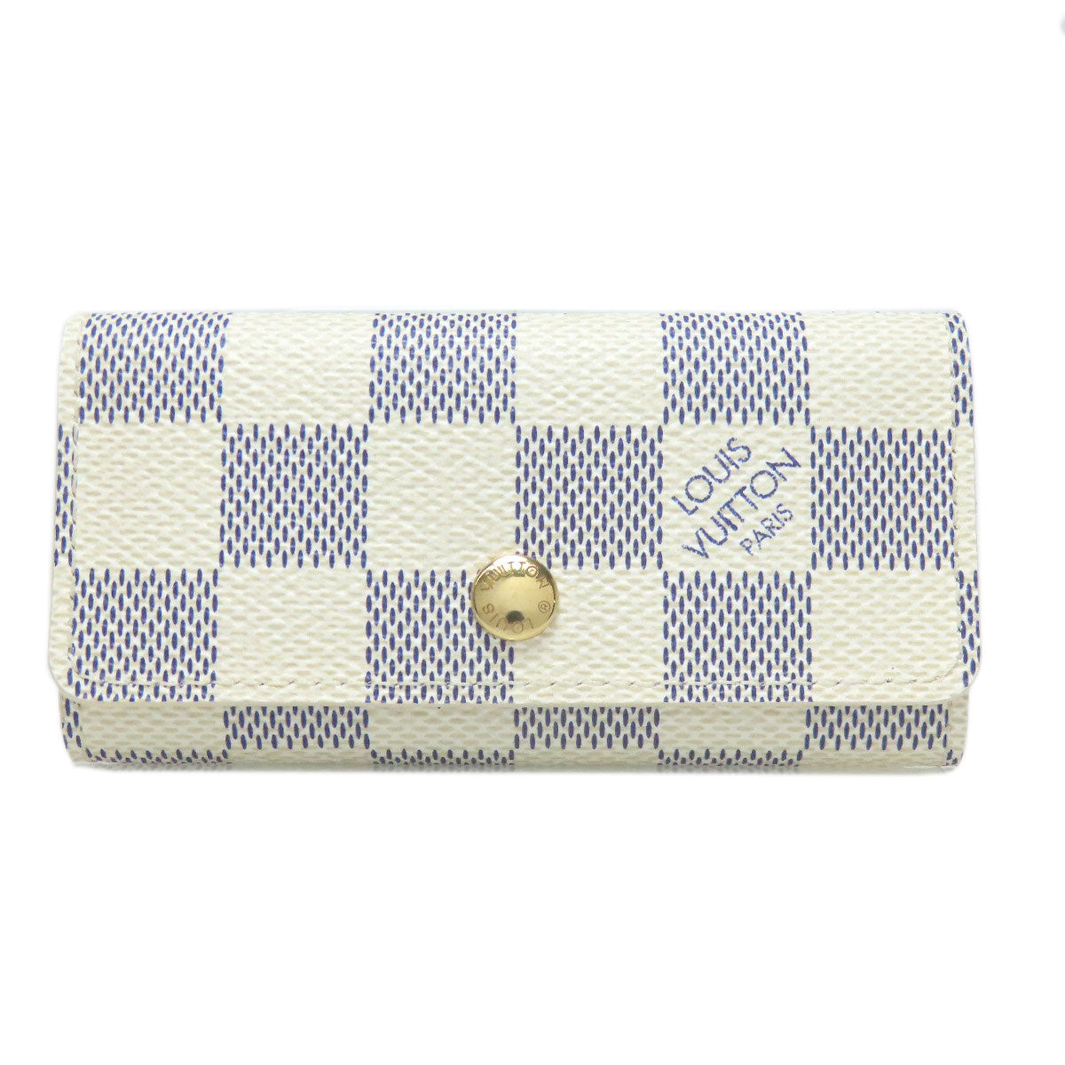 LOUIS VUITTON N60020 Multicles4 key holder Damier canvas Ladies [Used]