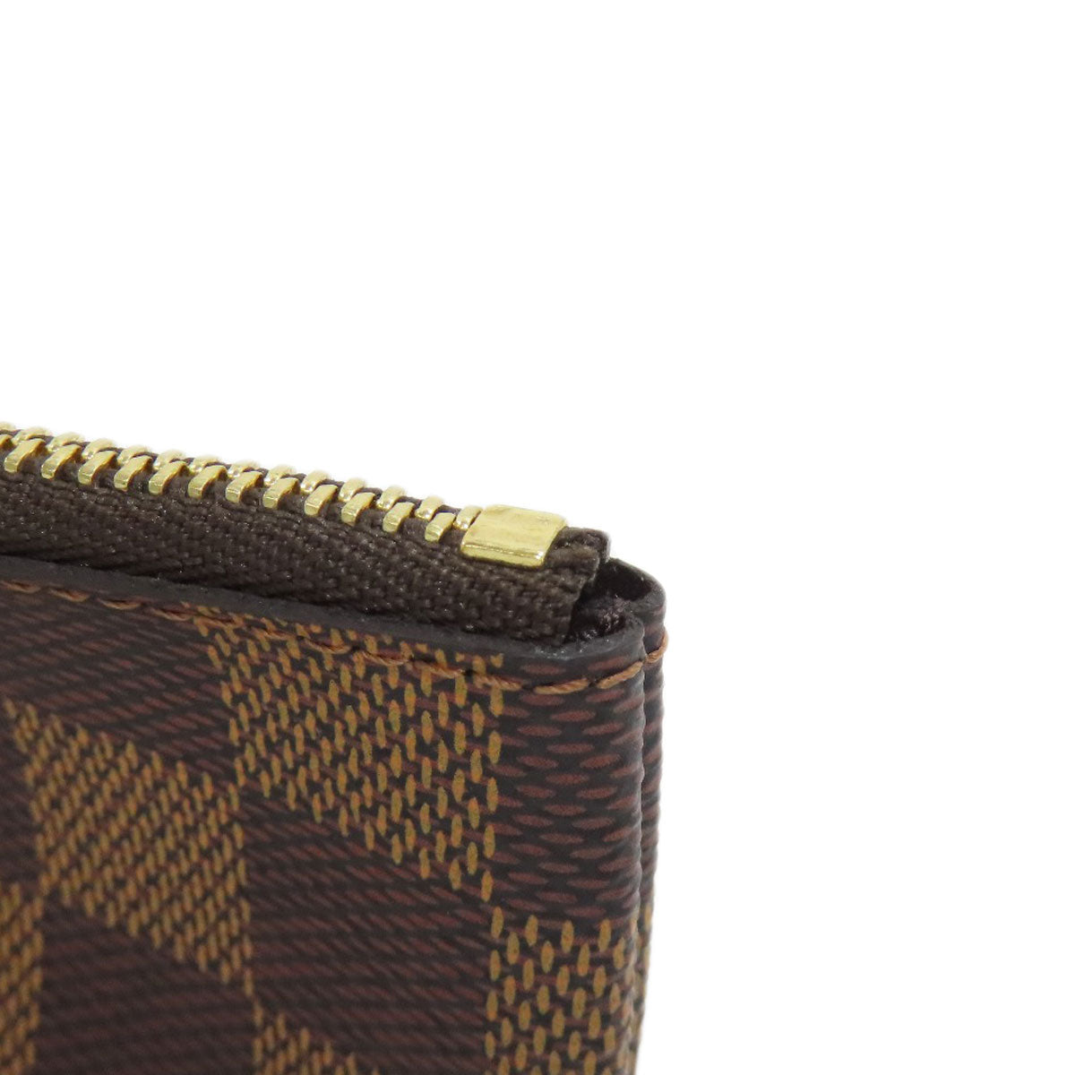 LOUIS VUITTON N62658 Pochette Kle coin purse Damier canvas Ladies [Used]