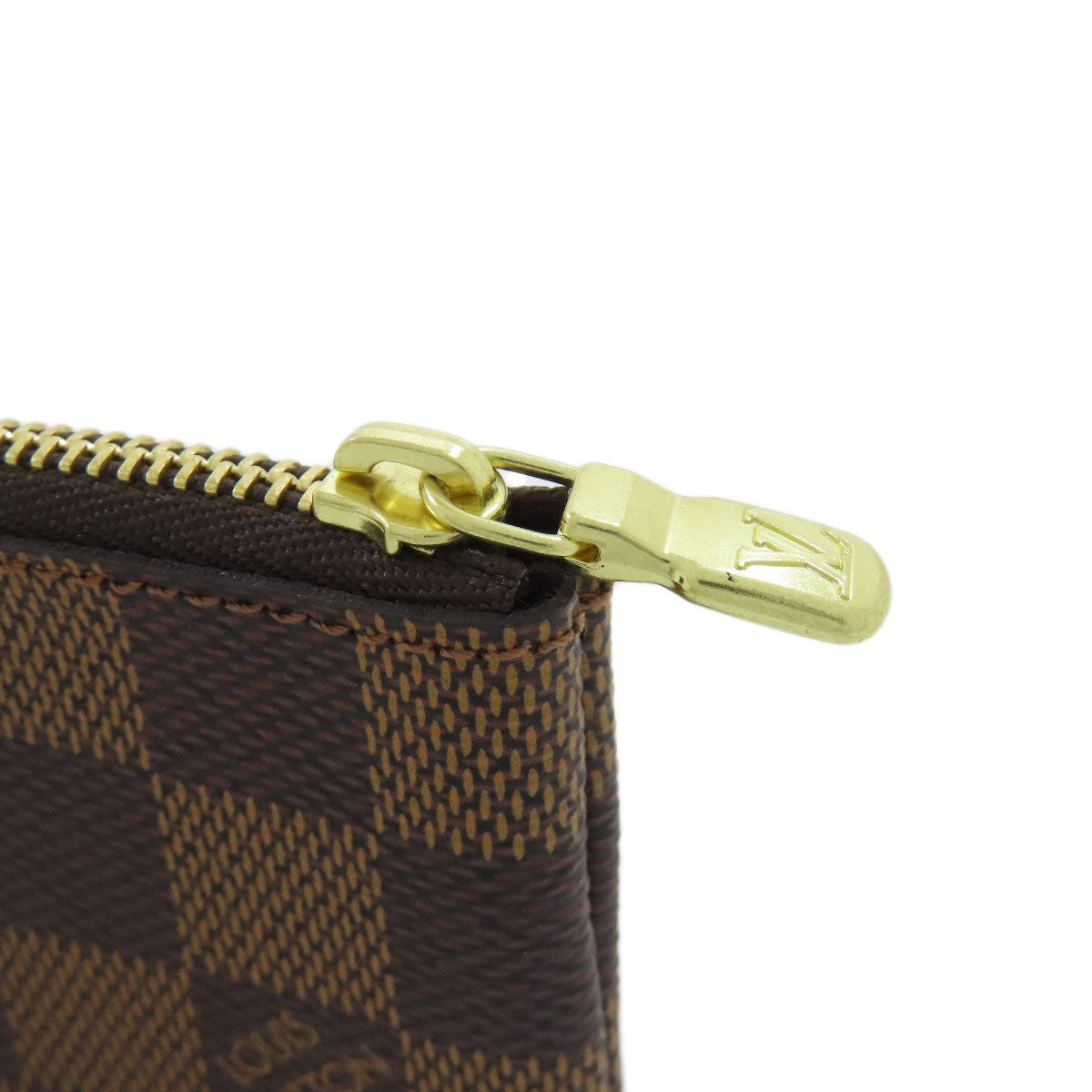 LOUIS VUITTON N62658 Pochette Kle coin purse Damier canvas Ladies [Used]