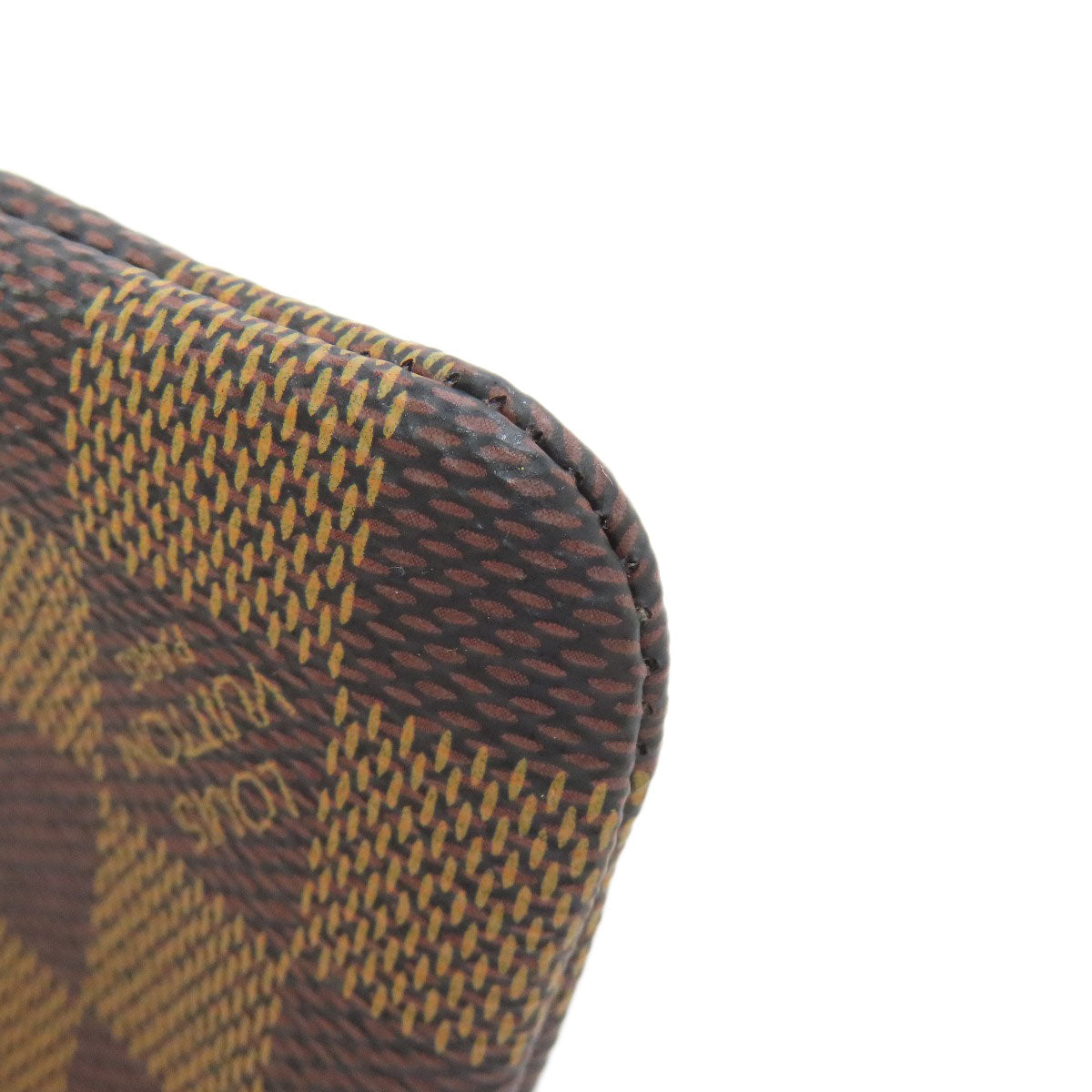 LOUIS VUITTON N62658 Pochette Kle coin purse Damier canvas Ladies [Used]