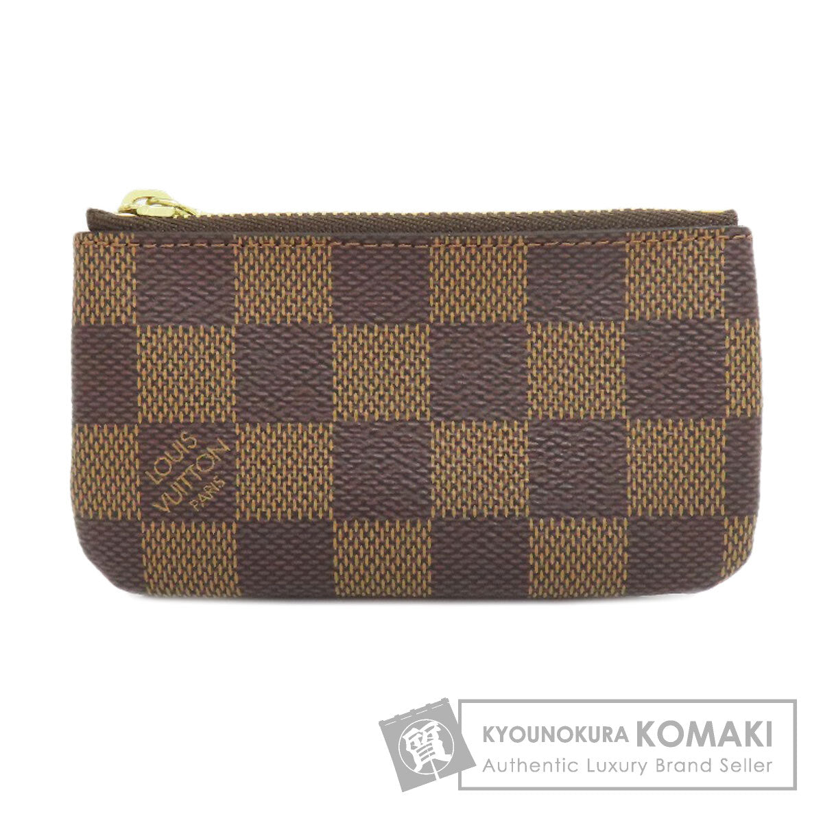 LOUIS VUITTON N62658 Pochette Kle coin purse Damier canvas Ladies [Used]