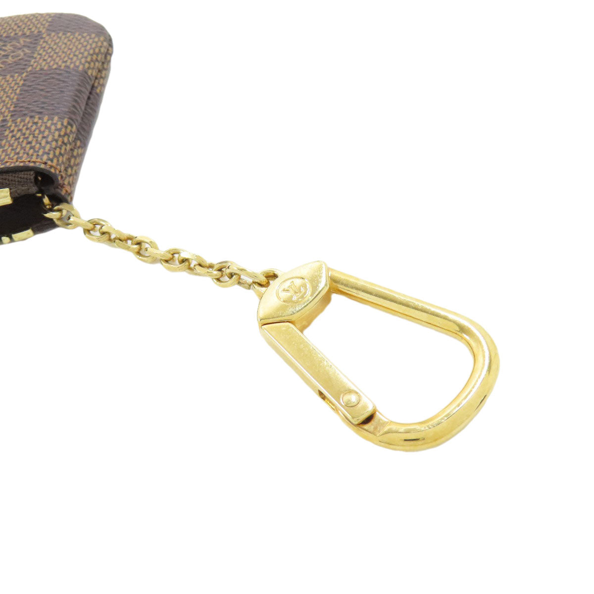 LOUIS VUITTON N62658 Pochette Kle coin purse Damier canvas Ladies [Used]