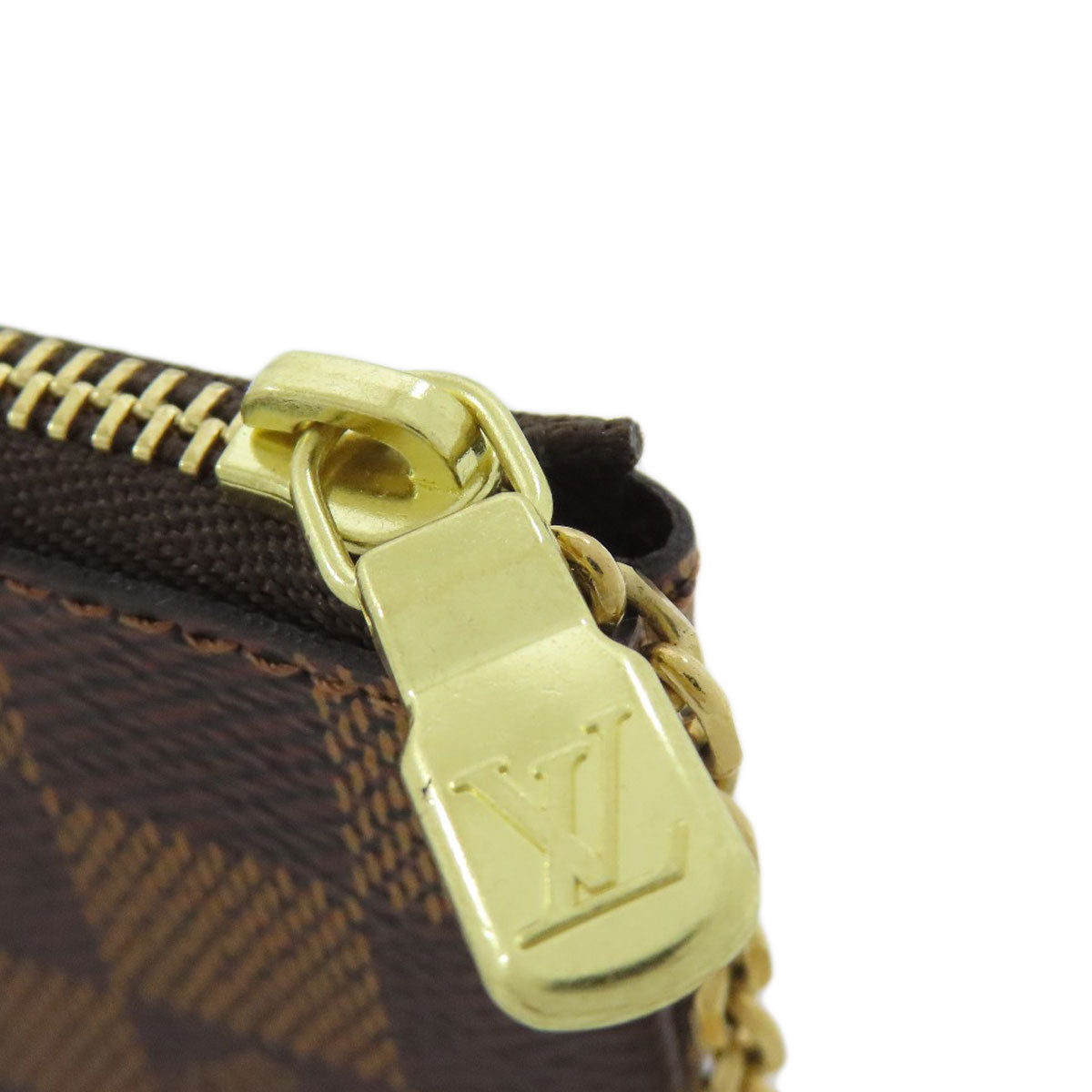 LOUIS VUITTON N62658 Pochette Kle coin purse Damier canvas Ladies [Used]