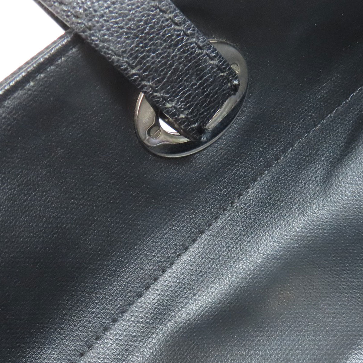 CHANEL   Paris Biarritz SilverHardware Tote Bag  Calf Ladies [Used]