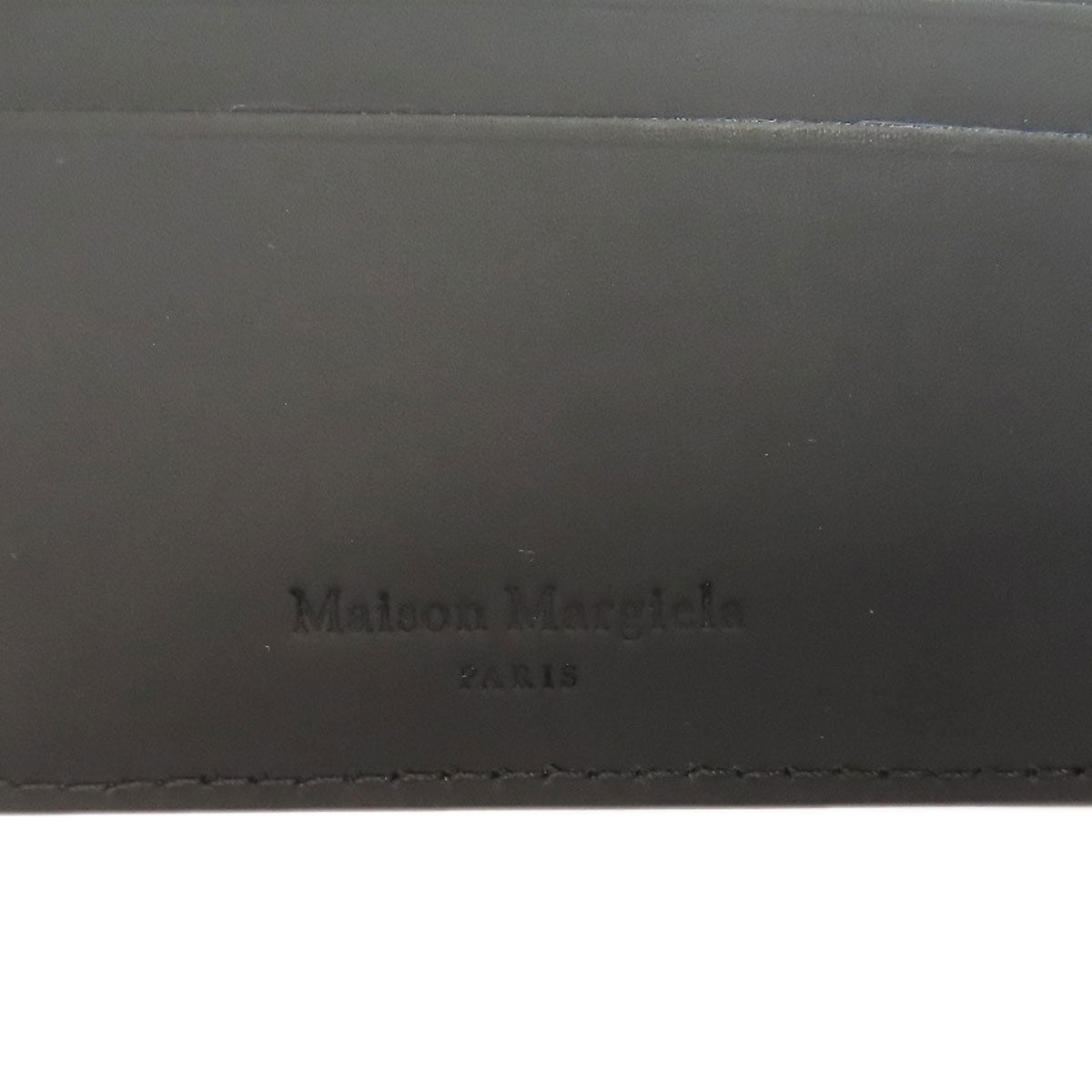 MaisonMargiela Simple design Bifold Wallet No Coin Pocket Leather mens [Used]