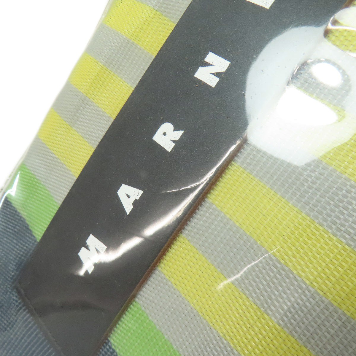 MARNI Stripe Clutch bag Leather Ladies [Used]