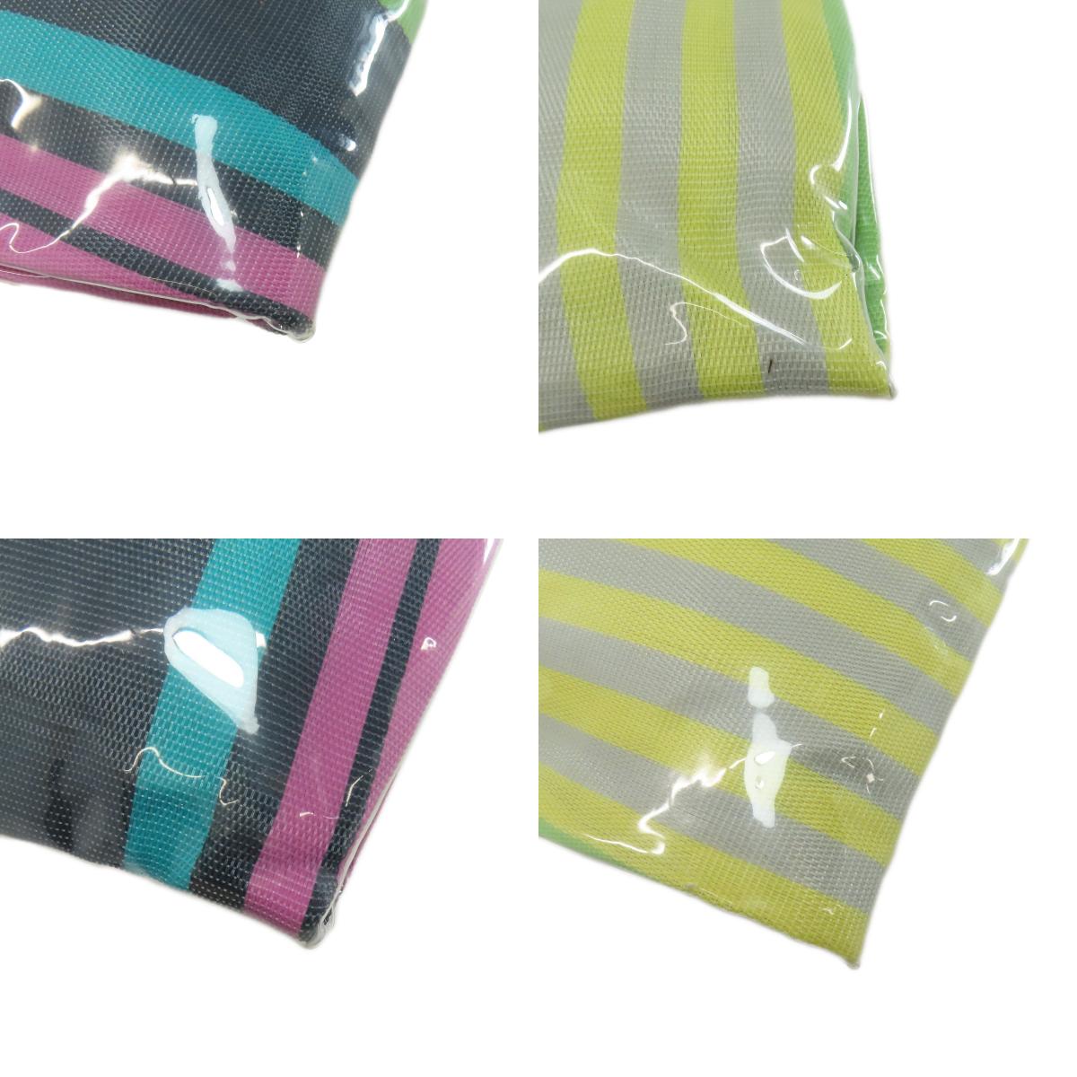 MARNI Stripe Clutch bag Leather Ladies [Used]