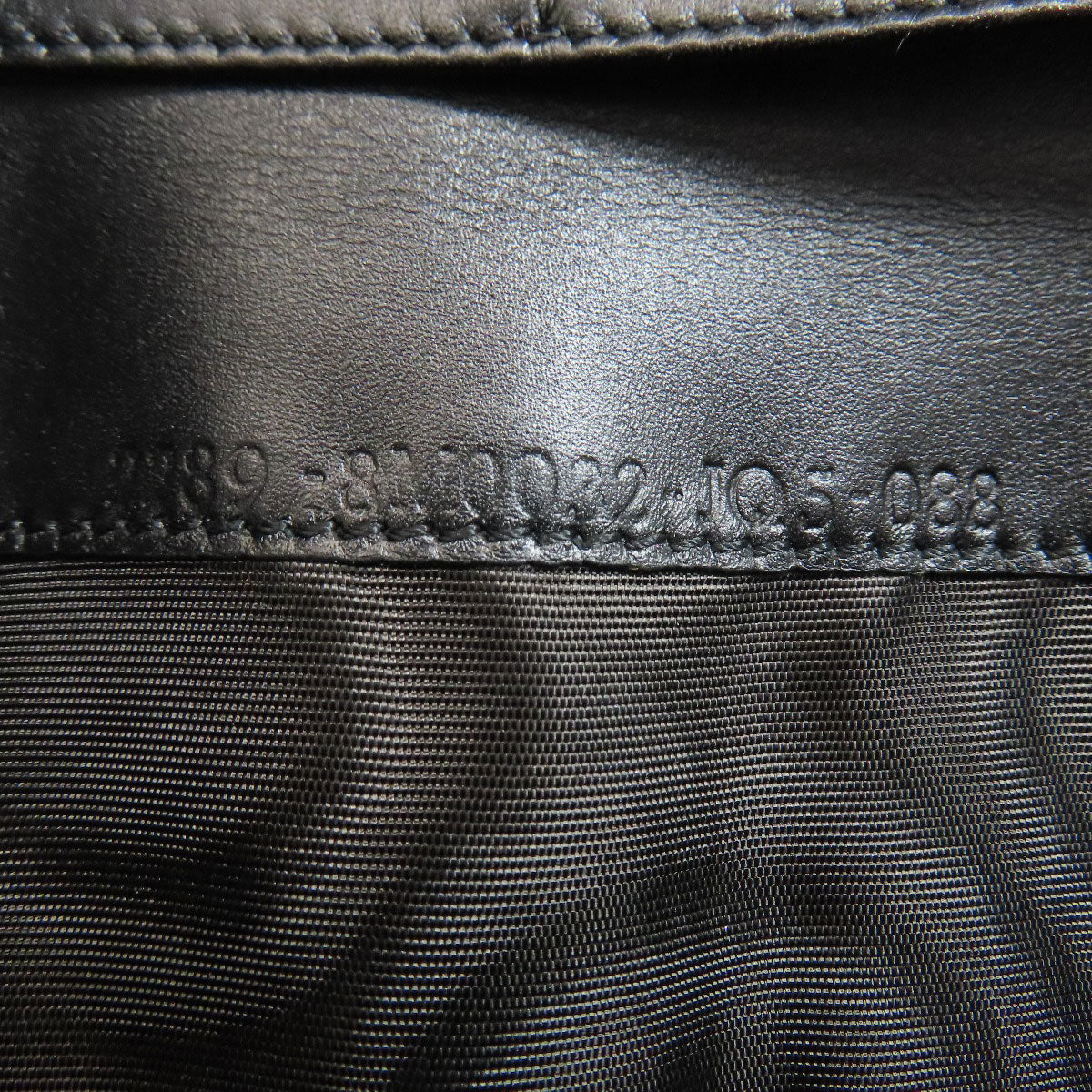 FENDI Zucchino Long wallet (with coin pocket) Canvas CalfLadies [Used]