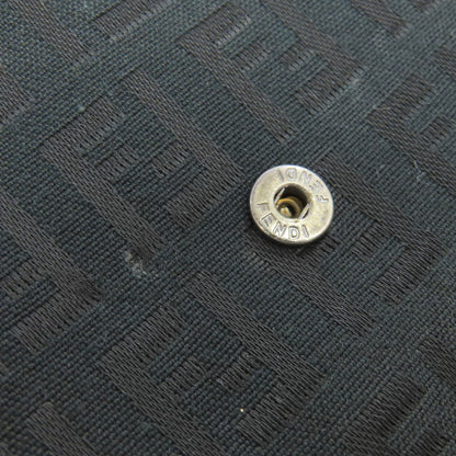 FENDI Zucchino Long wallet (with coin pocket) Canvas CalfLadies [Used]