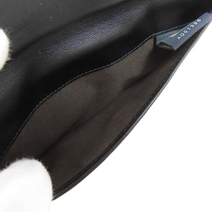 FENDI Zucchino Long wallet (with coin pocket) Canvas CalfLadies [Used]